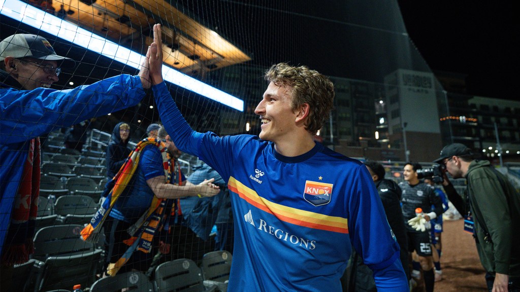 One Knoxville SC forward Denis Krioutchenkov picked up USL1 Player of the Month honors after a torrid start to his career.