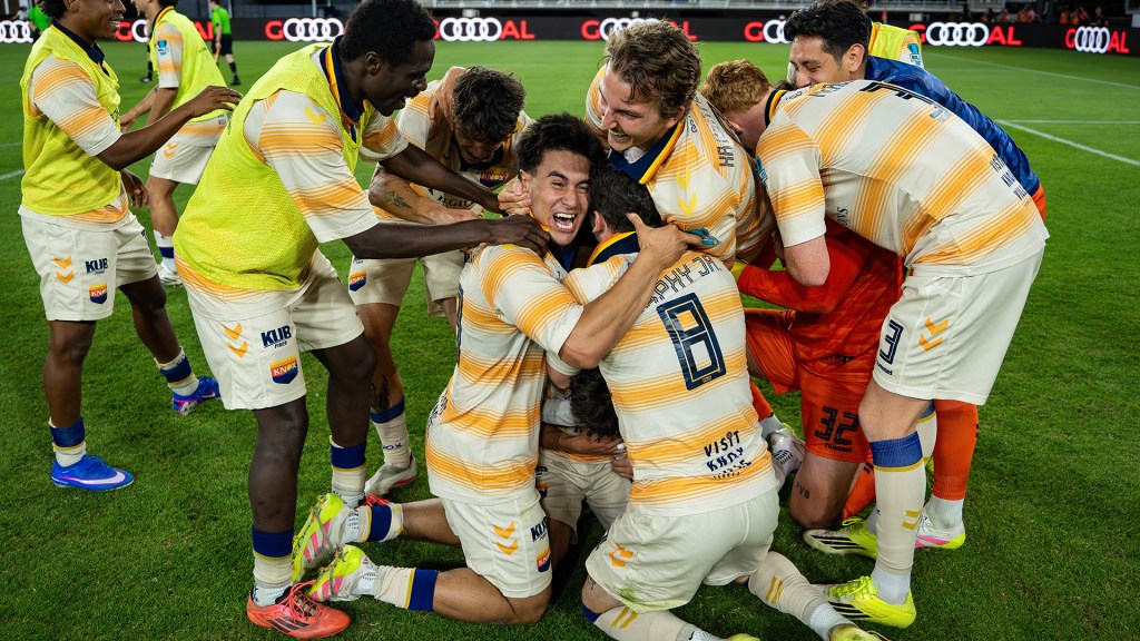 One Knoxville SC won its first ever match against an MLS club with a thrilling penalty kick triumph over DC United.