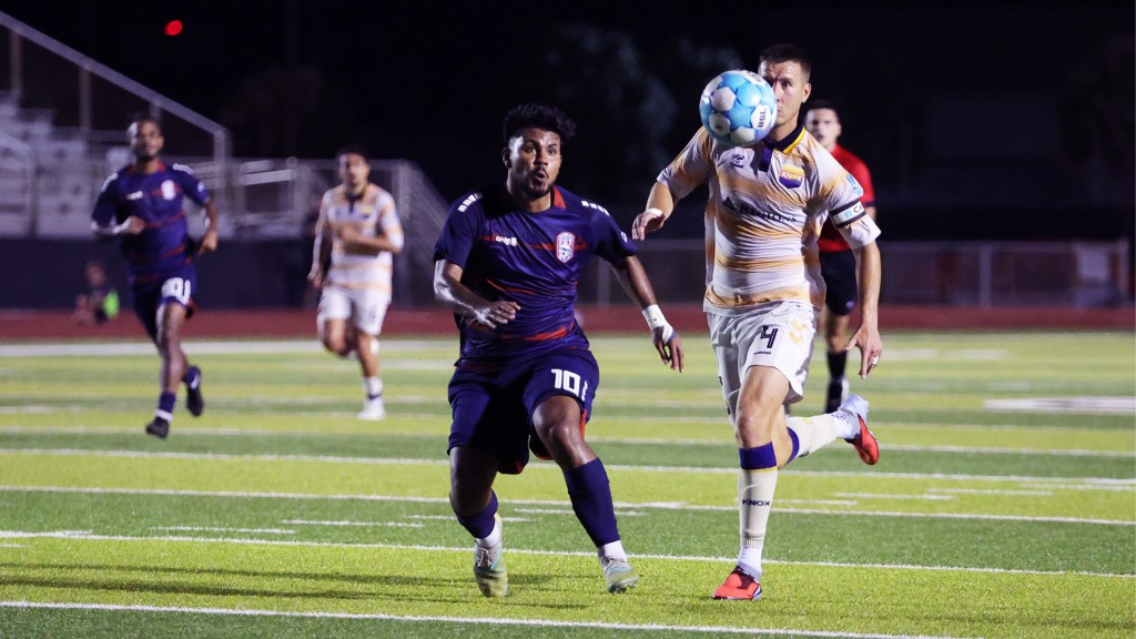 One Knoxville SC was able to secure a point at Corpus Christi FC with a goal on the final kick of the match.