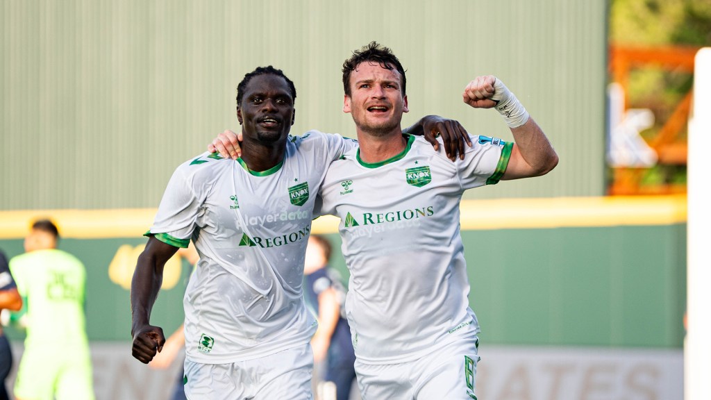 One Knoxville SC capped off 865 Night with a 3-1 victory over the New York Cosmos on Saturday at Covenant Health Park.