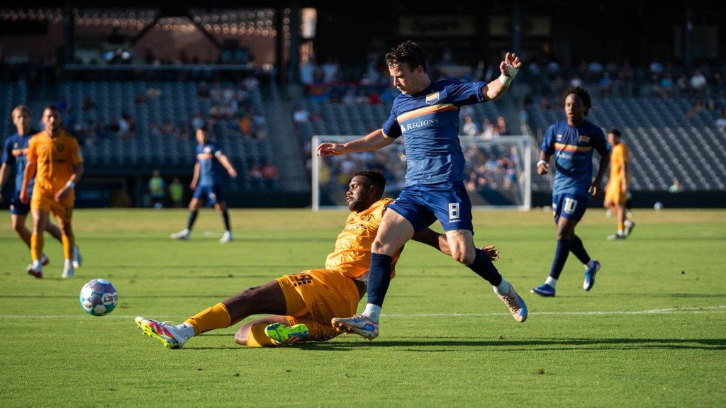 An Abel Caputo goal secured a big victory for One Knoxville SC on Wednesday with a 2-1 result over red-hot Fort Wayne FC at Covenant Health Park.